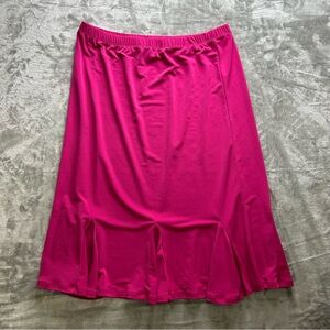 Susan Graver Elegant Pink Women's Skirt